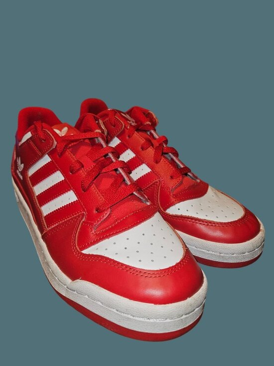 Adidas Forum Low Classic Red Scarlett/Cloud White Men Sneakers Size 9.5 main image 7